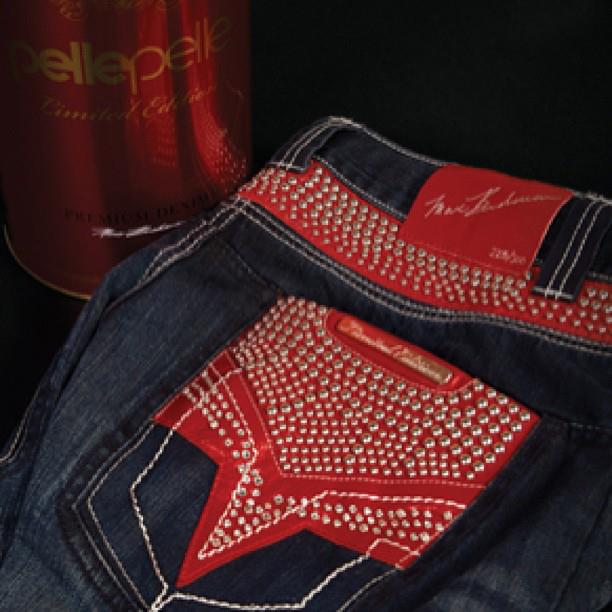 Bold Pelle Pelle Black Jeans Pant