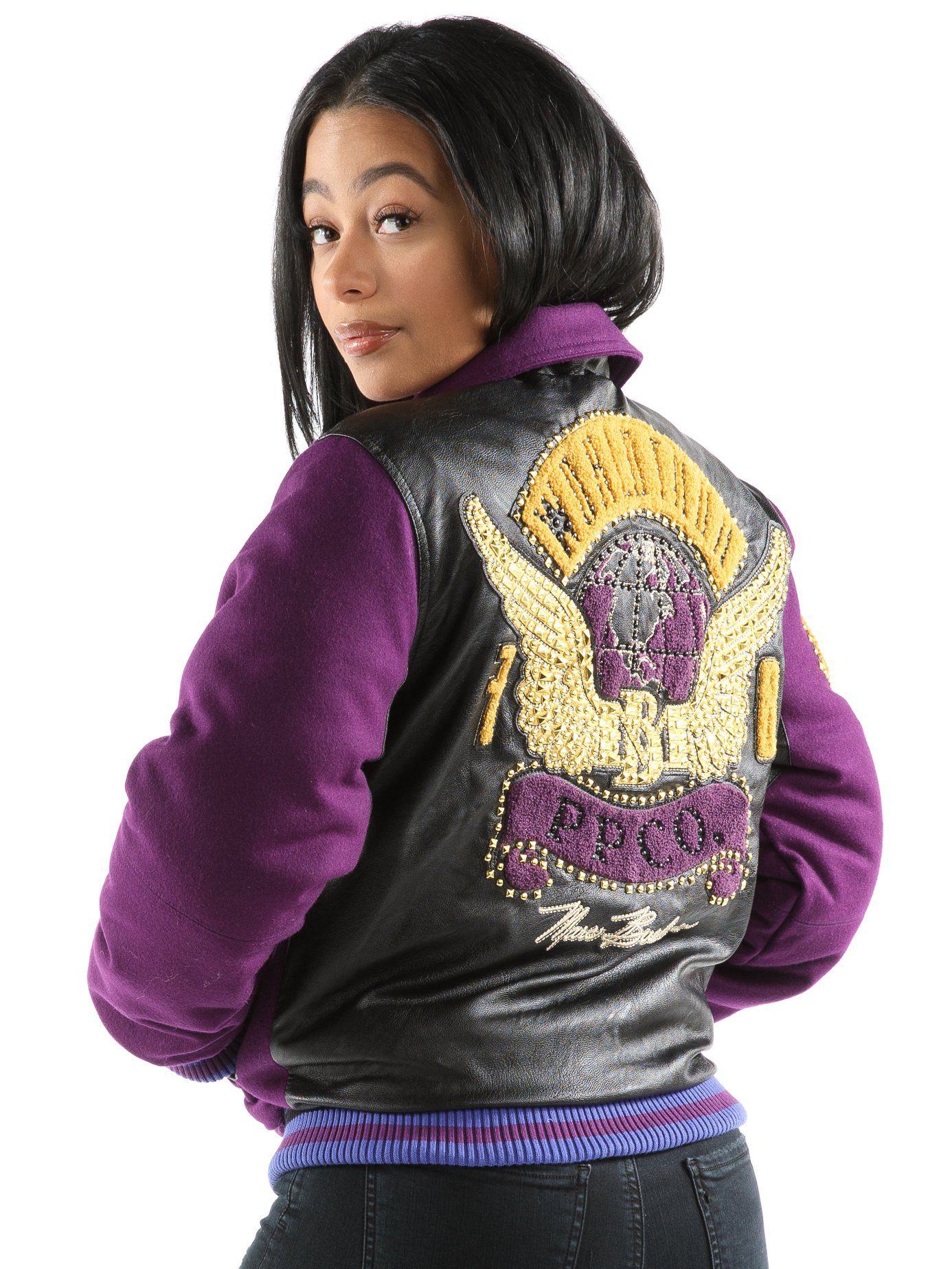 Bold PPCO 1978 Marc Buchanan Purple Wool Jacket view 2