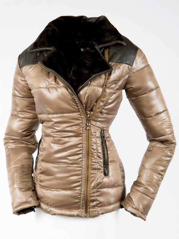 Exclusive Pelle Pelle Golden Puffer Jacket