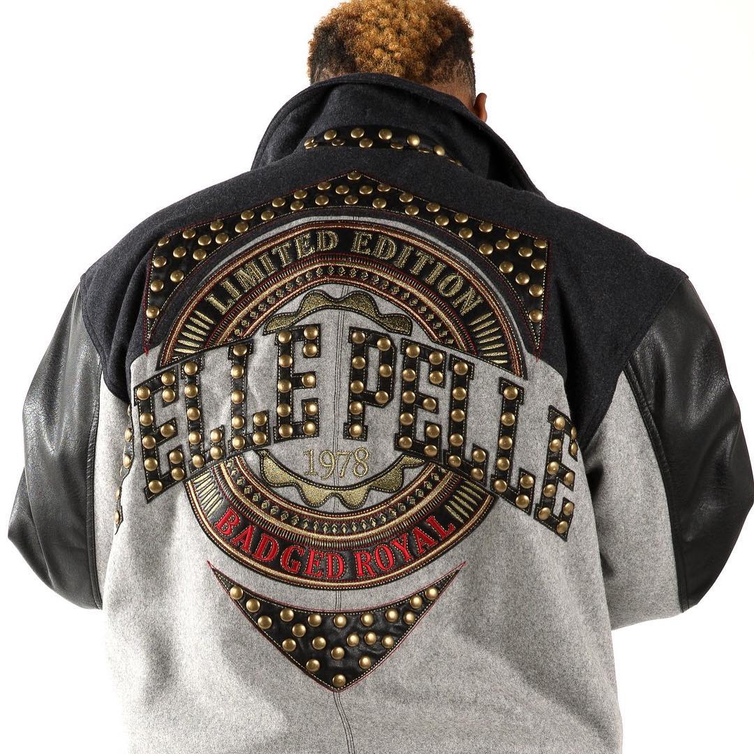 Pelle Pelle Badged Royal Stud Wool Jacket view 3