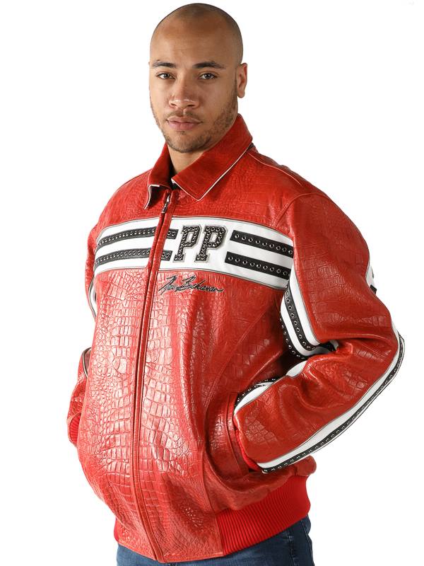 Pelle Pelle World Renouin 1978 Red Jacket view 2