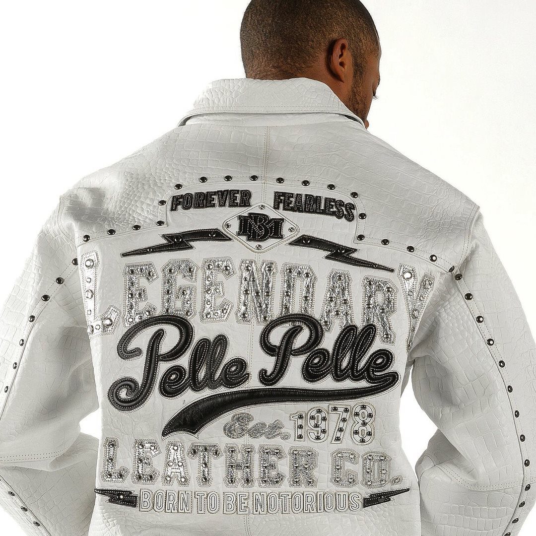 Legendary Pelle Pelle Forever Fearless Stud Jacket