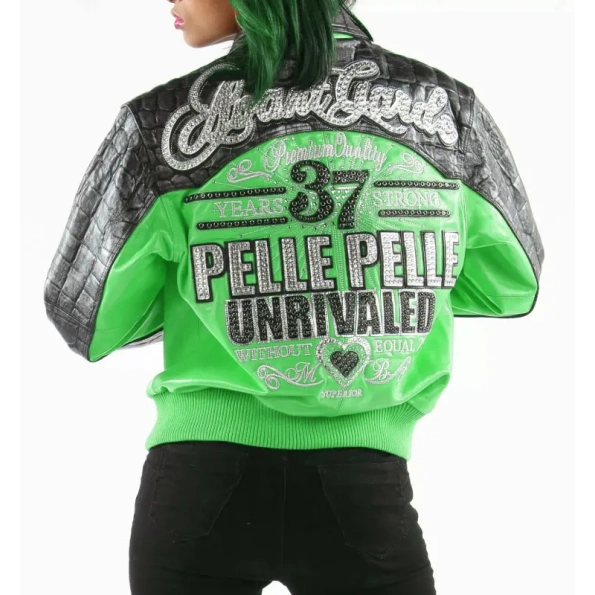Pelle Pelle Green Unrivaled Women MB Jacket view 2