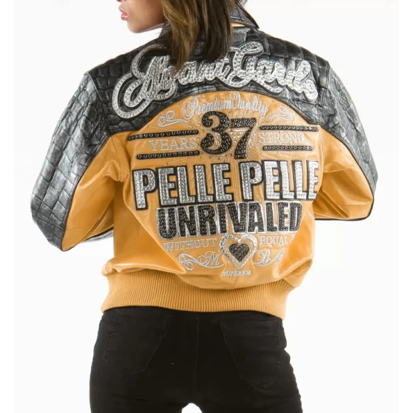 Pelle Pelle Mustard Unrivaled Women Jacket view 2