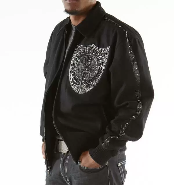 Pelle Pelle Honor And Glory Black Wool Jacket