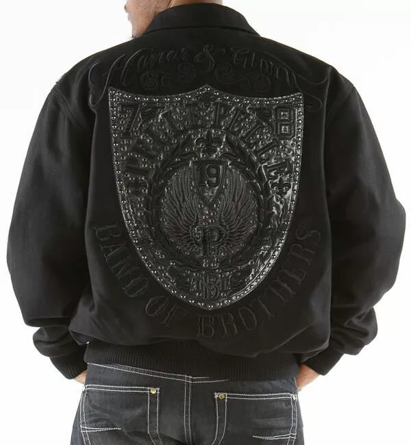 Pelle Pelle Honor And Glory Black Wool Jacket view 2