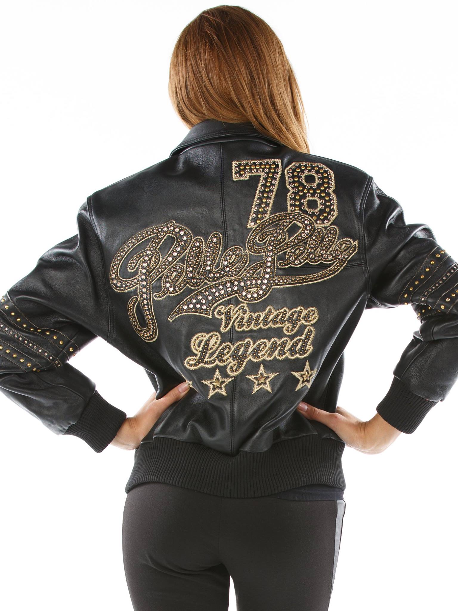 Legend Pelle Pelle Vintage Women Leather Jacket view 2