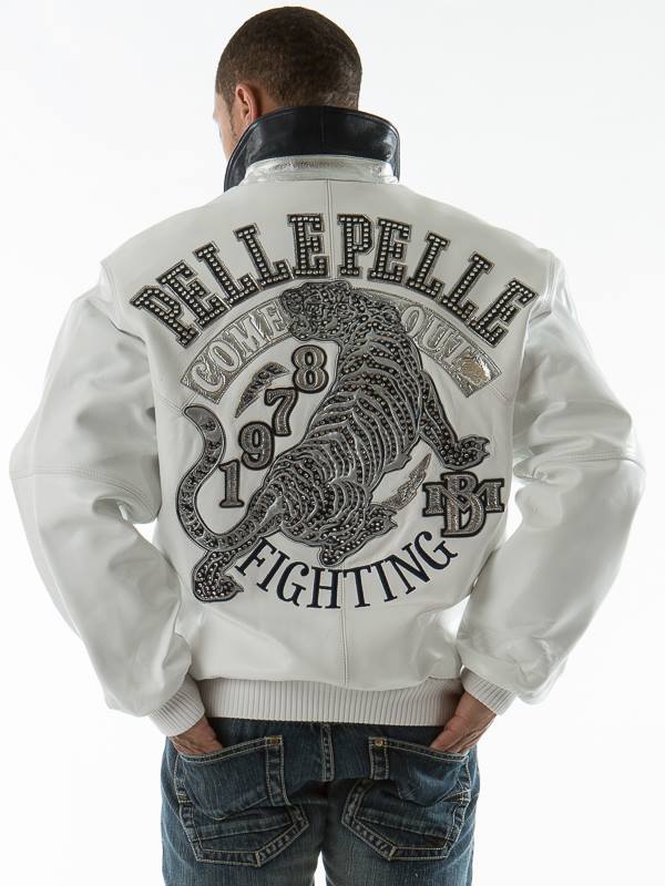 Men Pelle Pelle Come Out Fighting Leather Jacket view 2