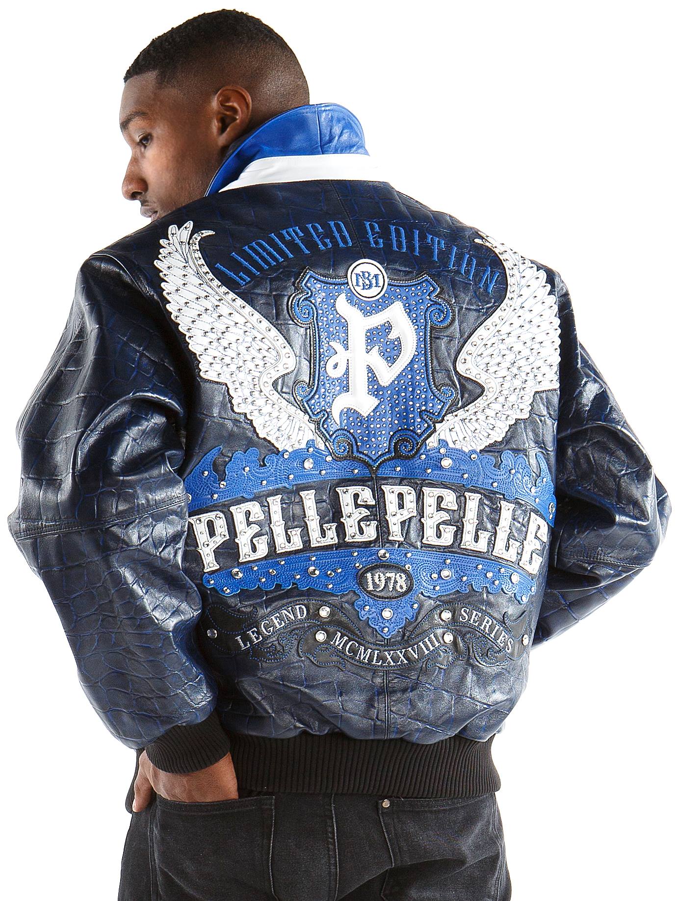 Pelle Pelle Legend Series Blue Leather Jacket view 2