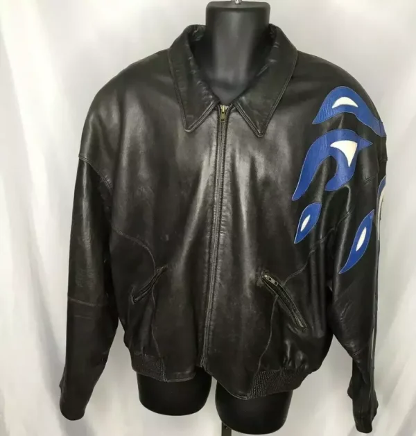 Pelle Pelle Cool Dragon Black Leather Jacket view 2