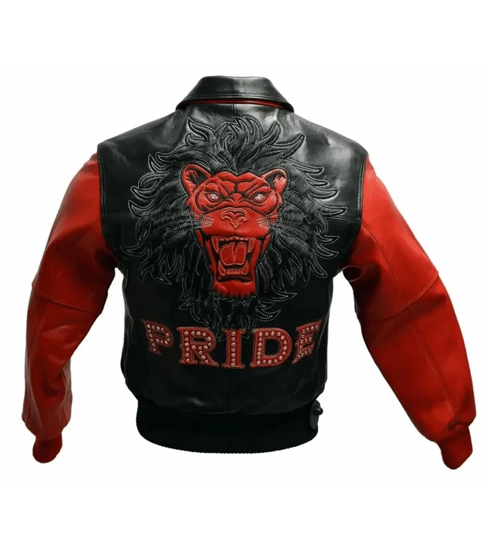 Pelle Pelle Pride Lion Orange Black Jacket view 2