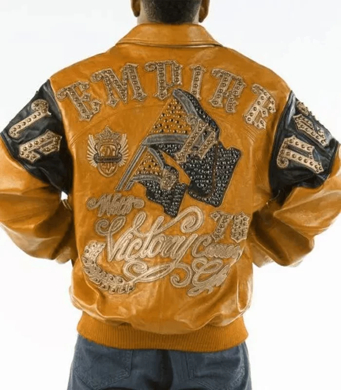 Pelle Pelle Empire Mustard Leather Jacket view 2