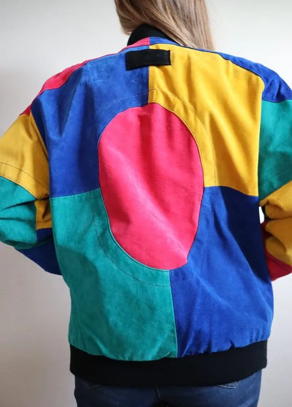 Women Pelle Pelle Multicolor Wool Jacket view 2