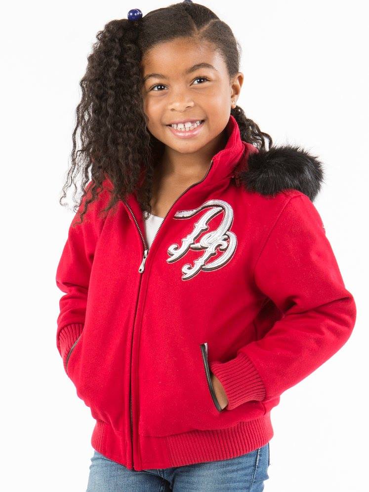 Pelle Pelle Girl Born Free Red Hood Jacket view 2