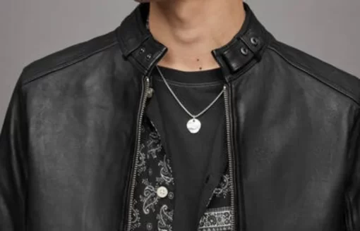 Pelle Pelle Men Black Tagg Leather Jacket view 2