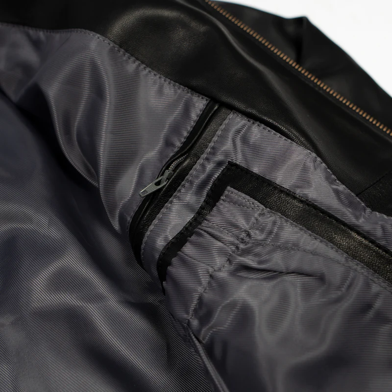 Pelle Pelle Basic Burnish Black Jacket | Men & Women Jacket view 6