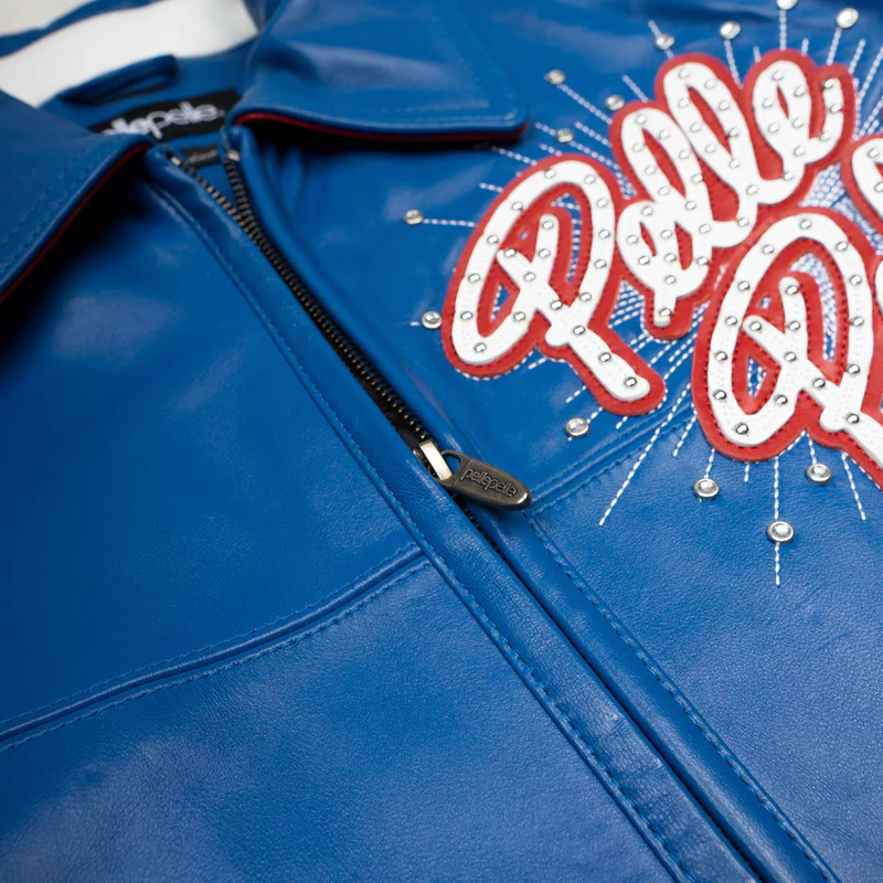 New Arrival Pelle Pelle Blue Soda Club Jacket | World Famous view 3
