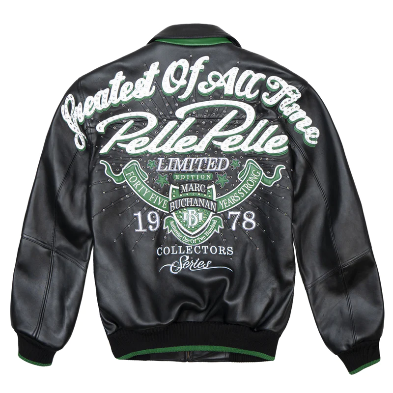 Pelle Pelle Greatest Of All Time Black Jacket | New Arrival view 2