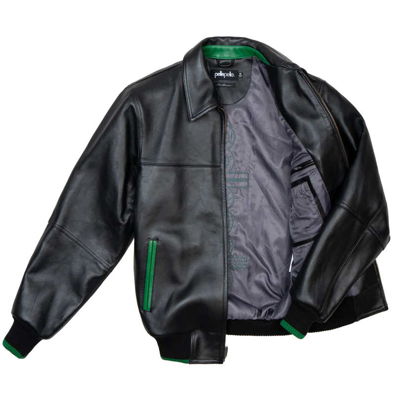 Pelle Pelle Greatest Of All Time Black Jacket | New Arrival view 3