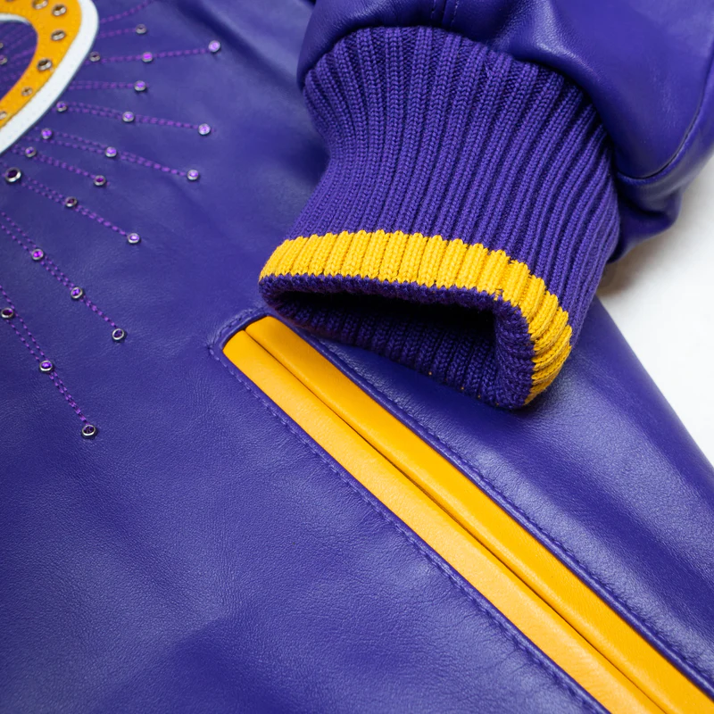 Purple Pelle Pelle Greatest Of All Time Jacket | New Arrival view 5