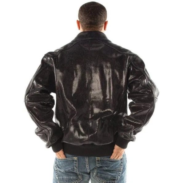 Pelle Pelle Python Leather Jacket | Men Winter Jacket view 2