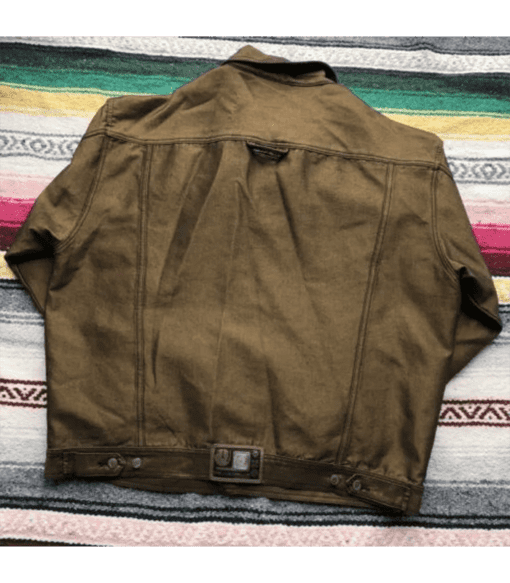 Pelle Pelle Brown Marc Buchanan Denim Jacket | Men Jacket view 2