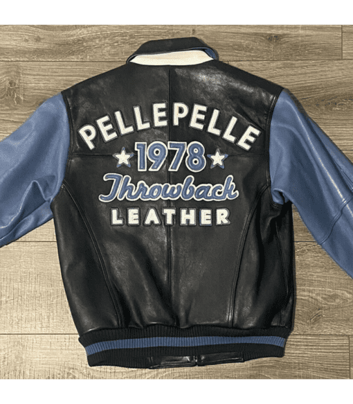 Pelle Pelle Throwback Leather Varsity Jacket | 1978 Jacket view 2