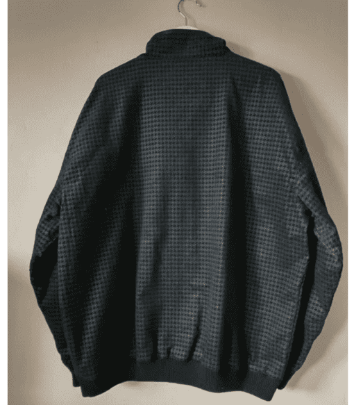 Pelle Pelle Black Cotton Bomber Jacket | Men & Women view 2