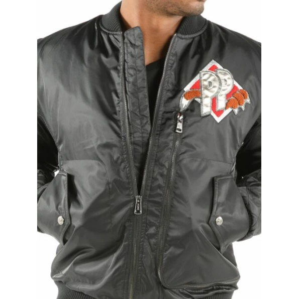 Pelle Pelle Cool Cat Men Parka Jacket | Black Jacket view 3