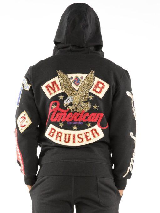 Pelle Pelle MB American Bruiser Wool Jacket | Black Jacket view 2