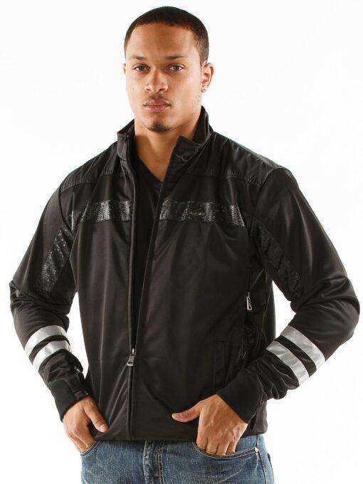 Pelle Pelle Black Polyester Jacket | Men Jacket view 2