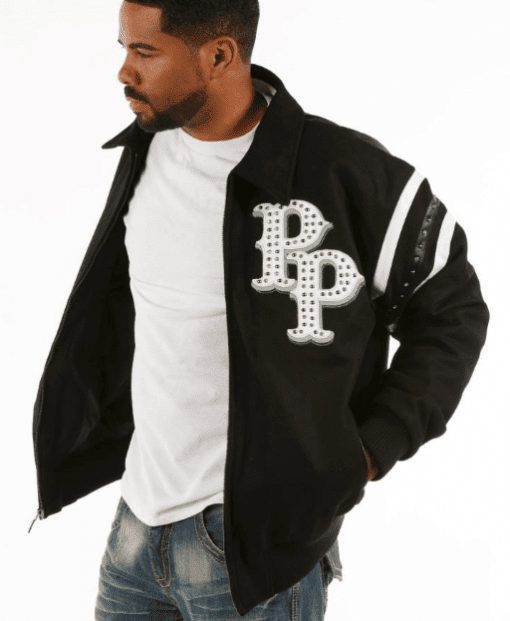 Pelle Pelle Black Detroit Wool Jacket | Men Jacket view 2