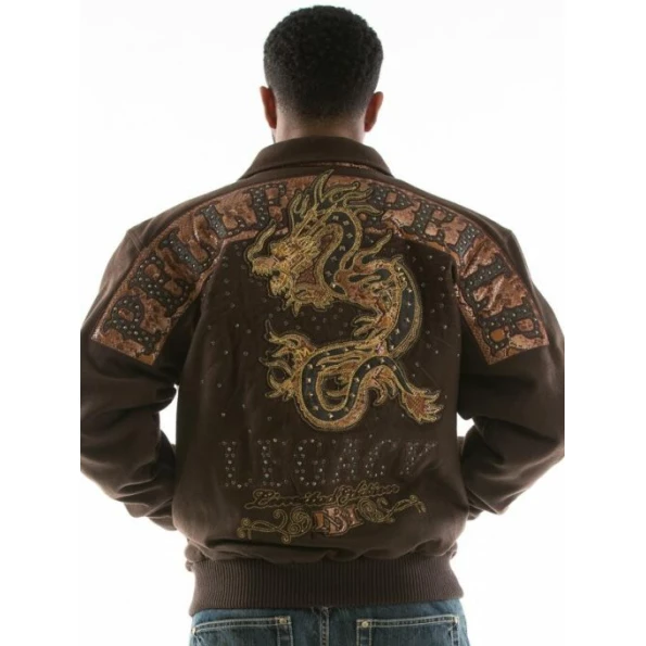 Pelle Pelle Snakeskin Legacy Wool Jacket | Men Jacket view 2