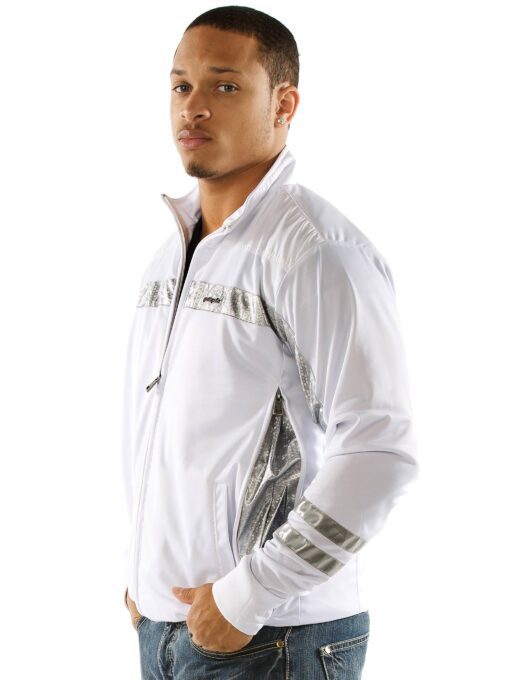 Pelle Pelle White Polyester Jacket | Men Jacket view 2