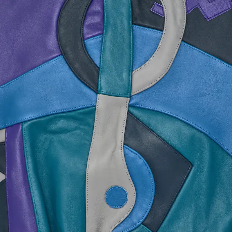 Pelle Pelle Blue Picasso Leather Jacket | Men & Women view 4