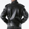 Pelle Pelle Ghost Black Leather Jacket | Men Jacket view 2