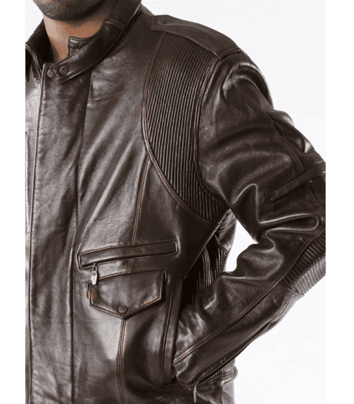 Pelle Pelle Ghost Leather Copper Jacket | Men Jacket view 2