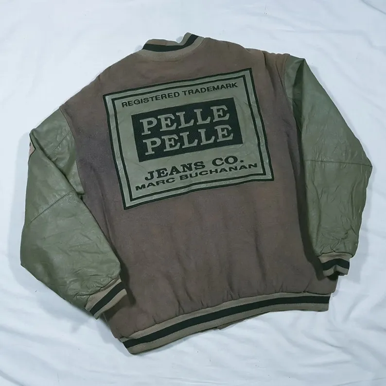 Pelle Pelle Jeans Co. Leather Wool Jacket | MB Jacket view 2