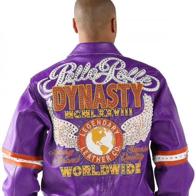 Pelle Pelle Dynasty Purple Leather Jacket | Men Jacket
