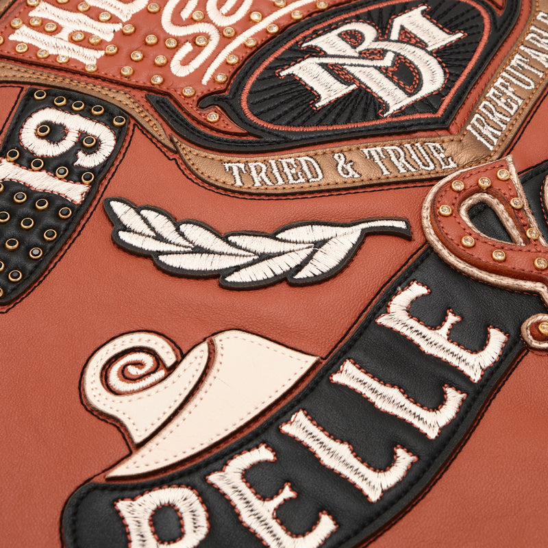 Pelle Pelle Brown Heritage Jacket | Pelle Pelle Store view 5