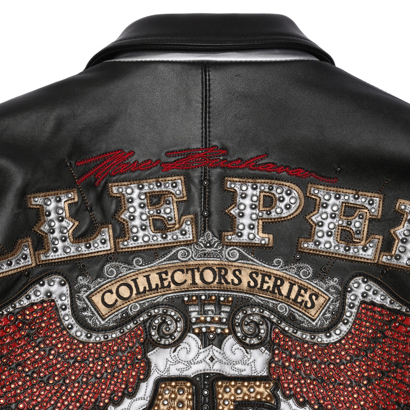 Pelle Pelle Black 45th Collectors Series Jacket view 6