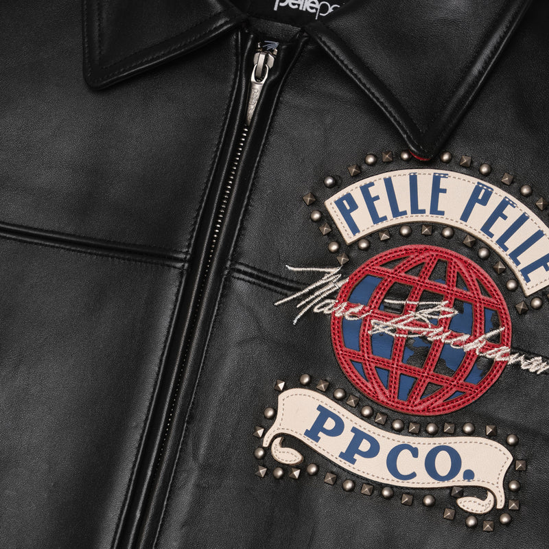 Pelle Pelle Red World Tour Jacket | Pelle Pelle Store view 4