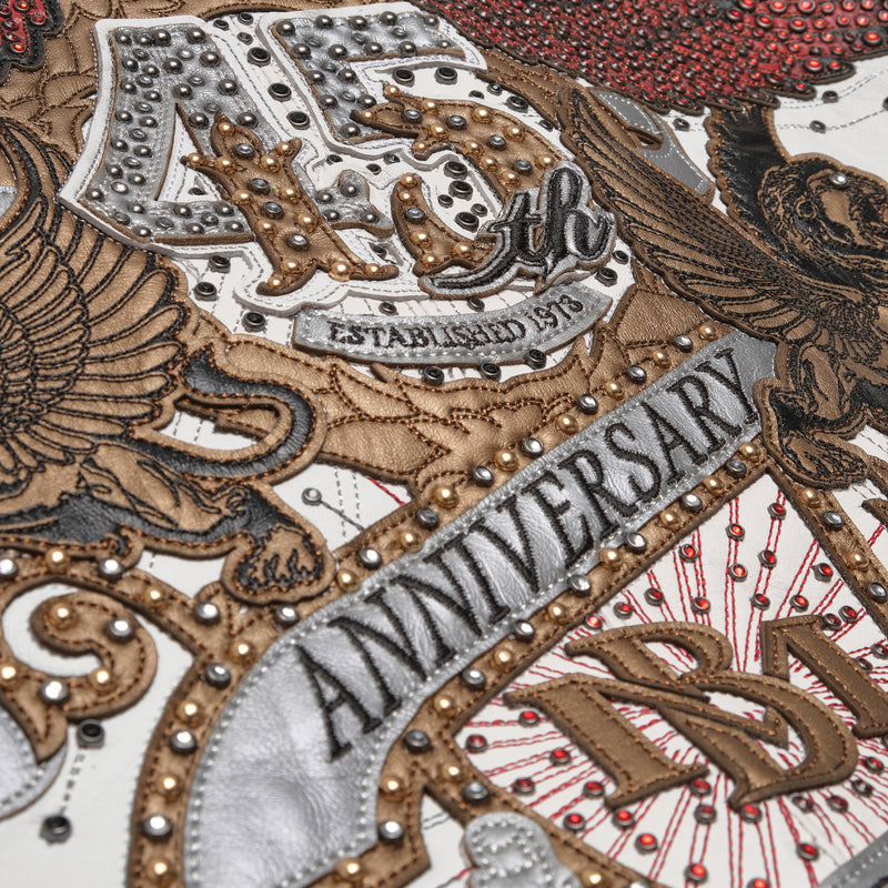 Pelle Pelle White Collectors Series Jacket | Pelle Pelle Store view 5