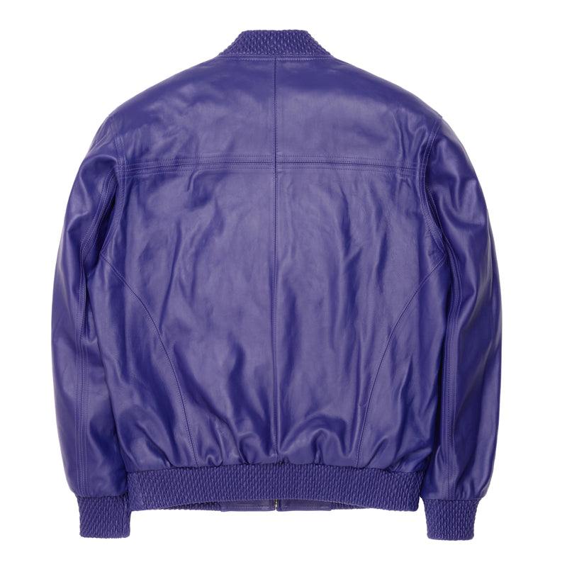 Pelle Pelle Purple Burnish Leather Jacket view 2