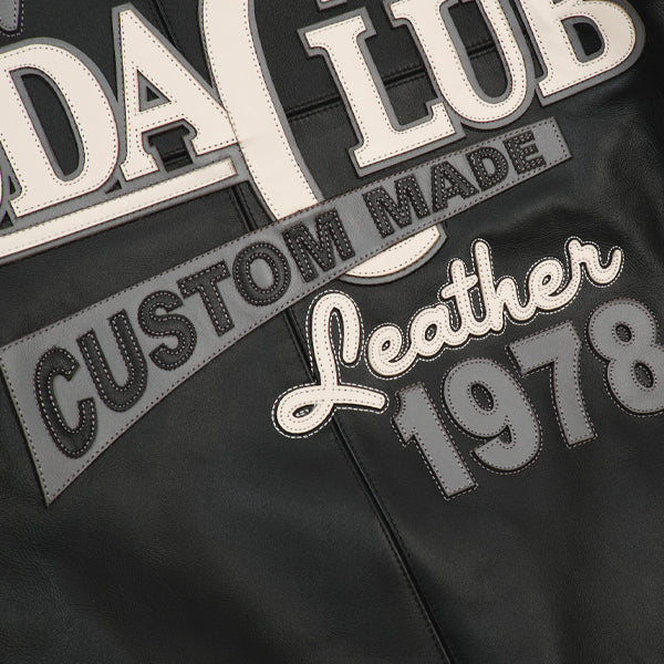 Pelle Pelle Black Soda Club Plush Jacket | Pelle Pelle Store view 4