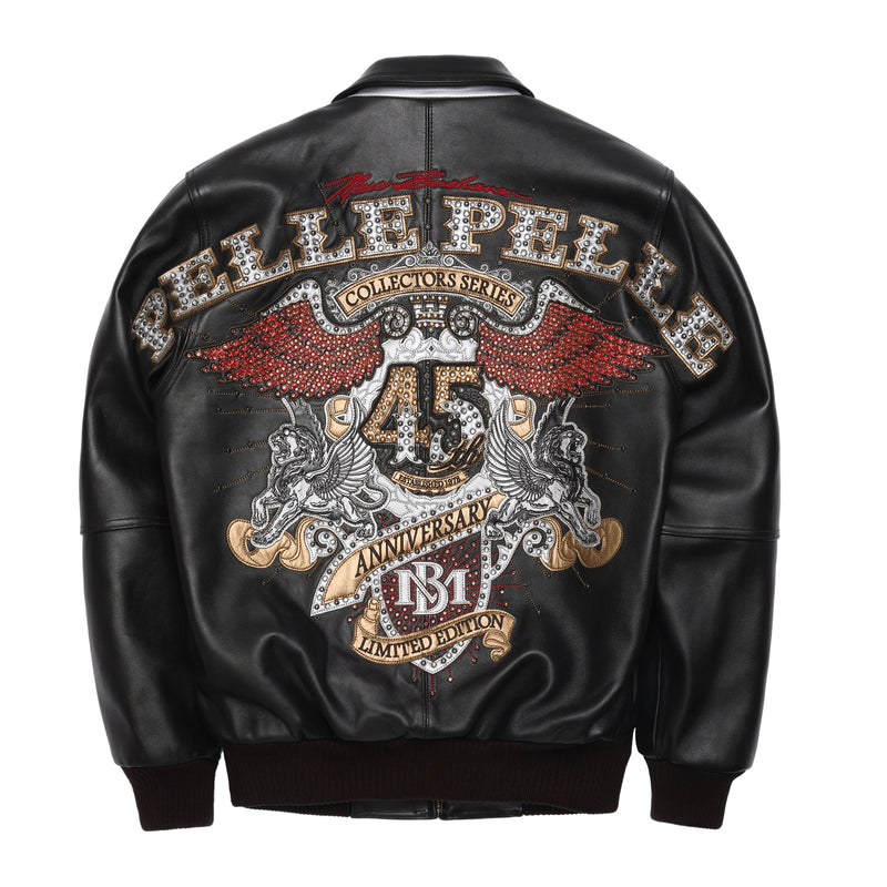 Pelle Pelle Black 45th Collectors Series Jacket view 2