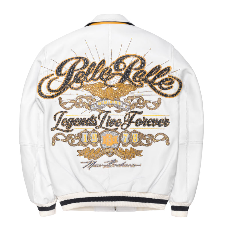 Pelle Pelle White Legends Live Forever Jacket view 2