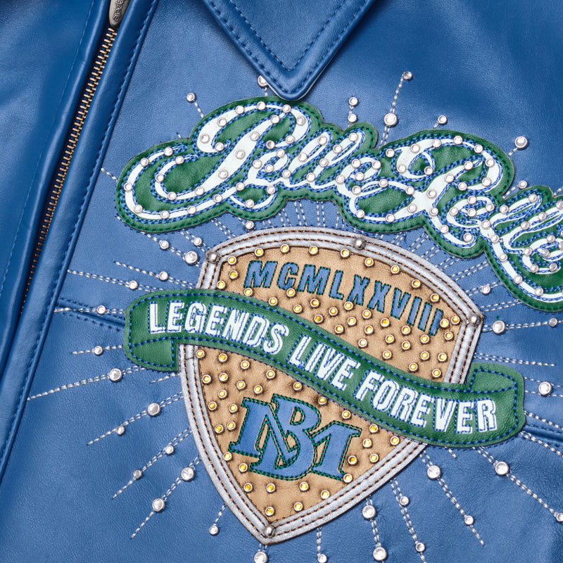 Pelle Pelle Blue Legends Live Forever Jacket view 3