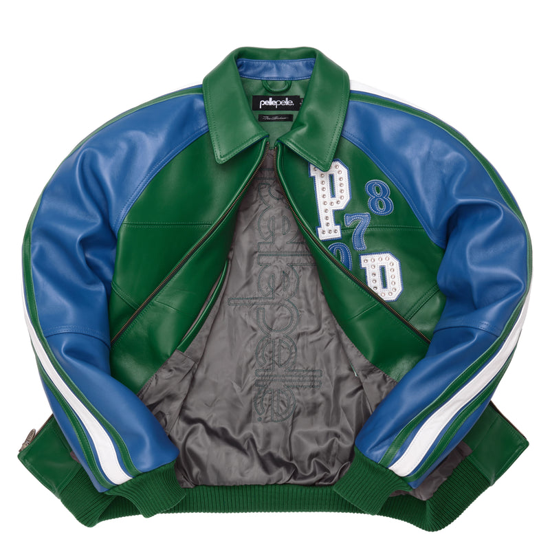 Pelle Pelle Green Soda Club Tiger Jacket | Pelle Pelle Store view 2