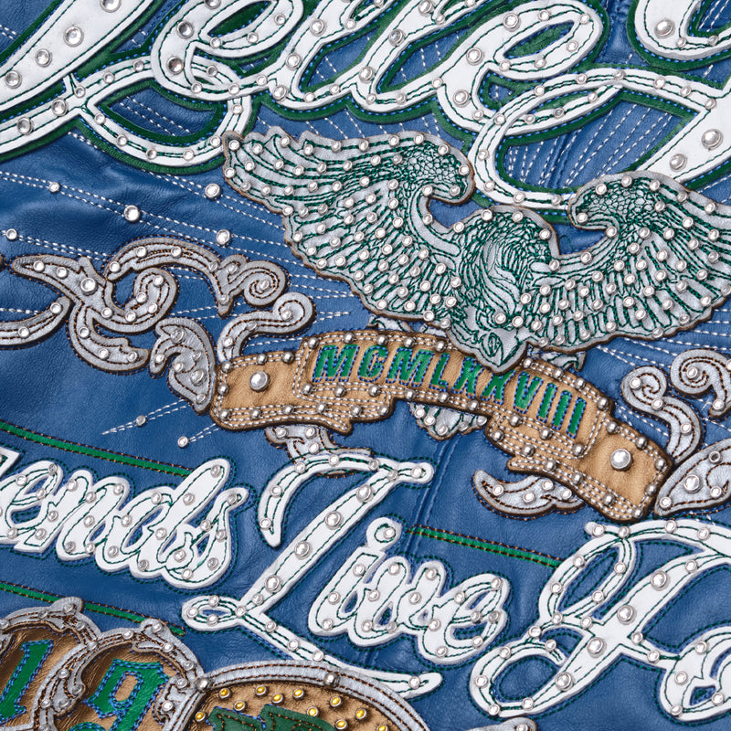 Pelle Pelle Blue Legends Live Forever Jacket view 4